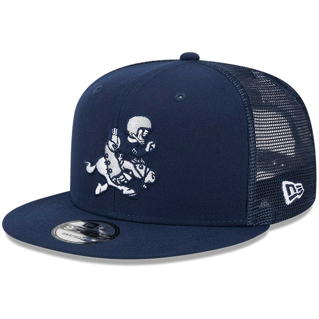 Dallas Cowboys New Era Retro Joe Main Trucker 9FIFTY Snapback Hat