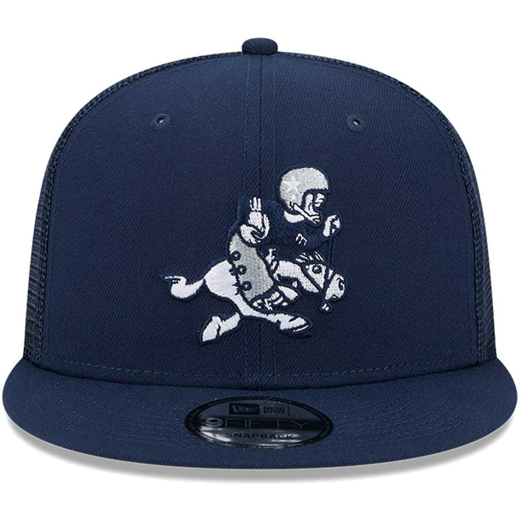 Dallas Cowboys New Era Retro Joe Main Trucker 9FIFTY Snapback Hat