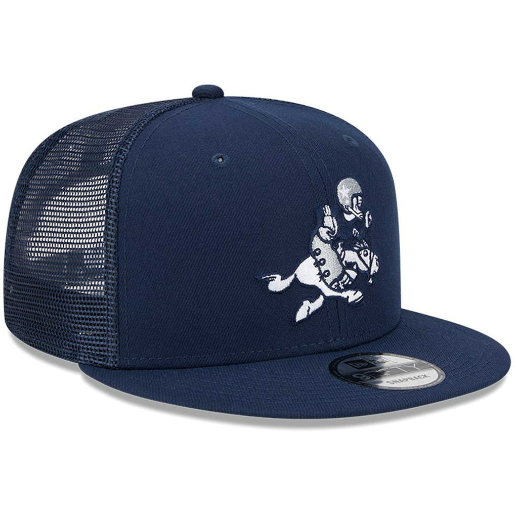 Dallas Cowboys New Era Retro Joe Main Trucker 9FIFTY Snapback Hat