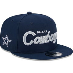 Dallas Cowboys New Era Main Script 9FIFTY Snapback Hat