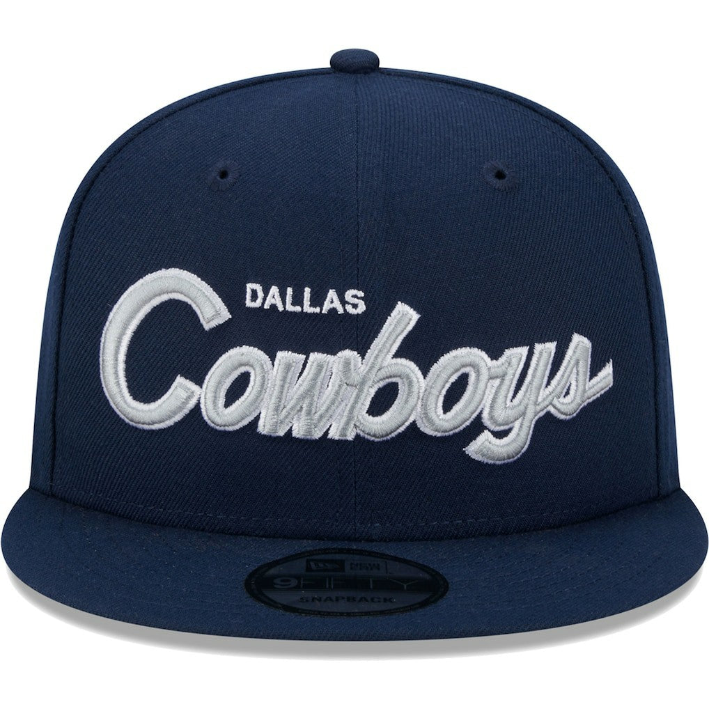 Dallas Cowboys New Era Main Script 9FIFTY Snapback Hat