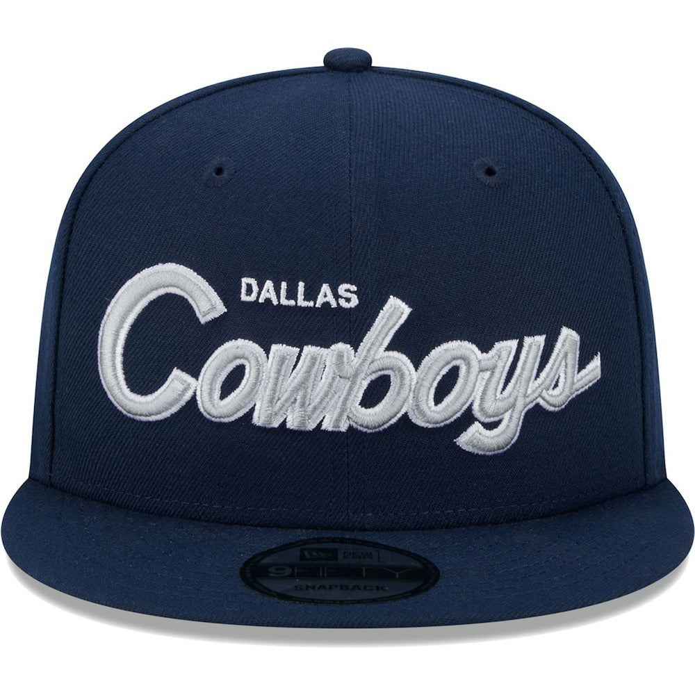 Dallas Cowboys New Era Main Script 9FIFTY Snapback Hat
