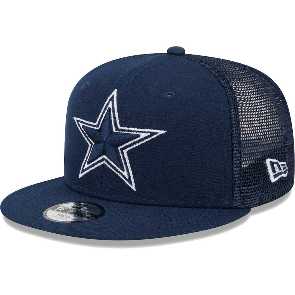 Dallas Cowboys New Era Youth Main Trucker 9FIFTY Snapback Hat