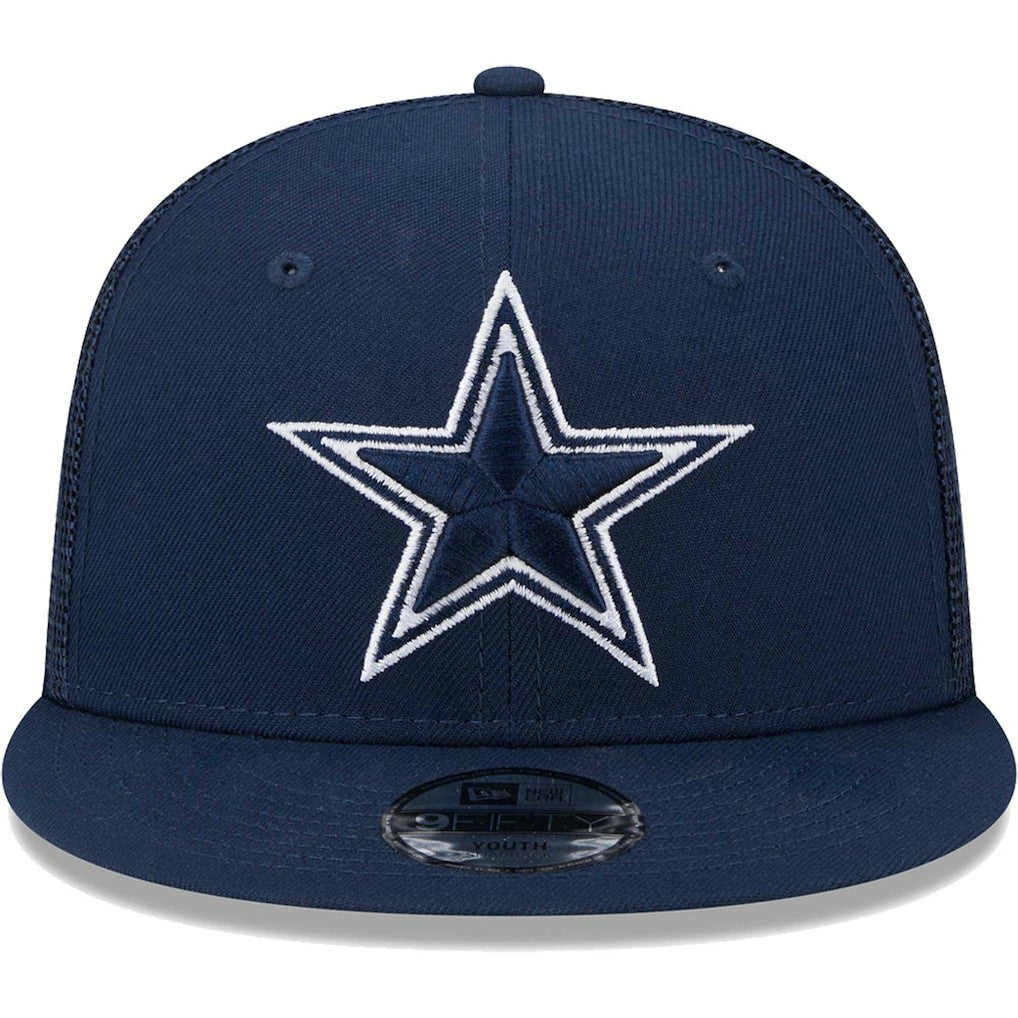 Dallas Cowboys New Era Youth Main Trucker 9FIFTY Snapback Hat