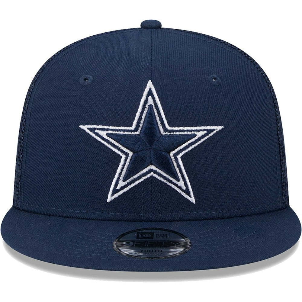 Dallas Cowboys New Era Youth Main Trucker 9FIFTY Snapback Hat