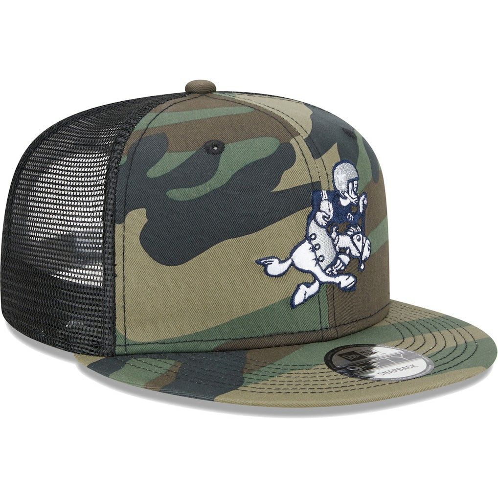 Dallas Cowboys New Era Retro Joe Main Trucker 9FIFTY Snapback Hat
