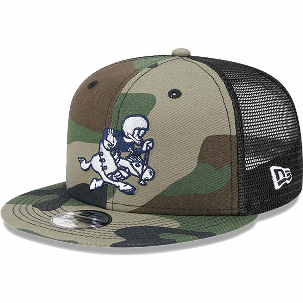 Dallas Cowboys New Era Youth Retro Joe Main Trucker 9FIFTY Snapback Hat