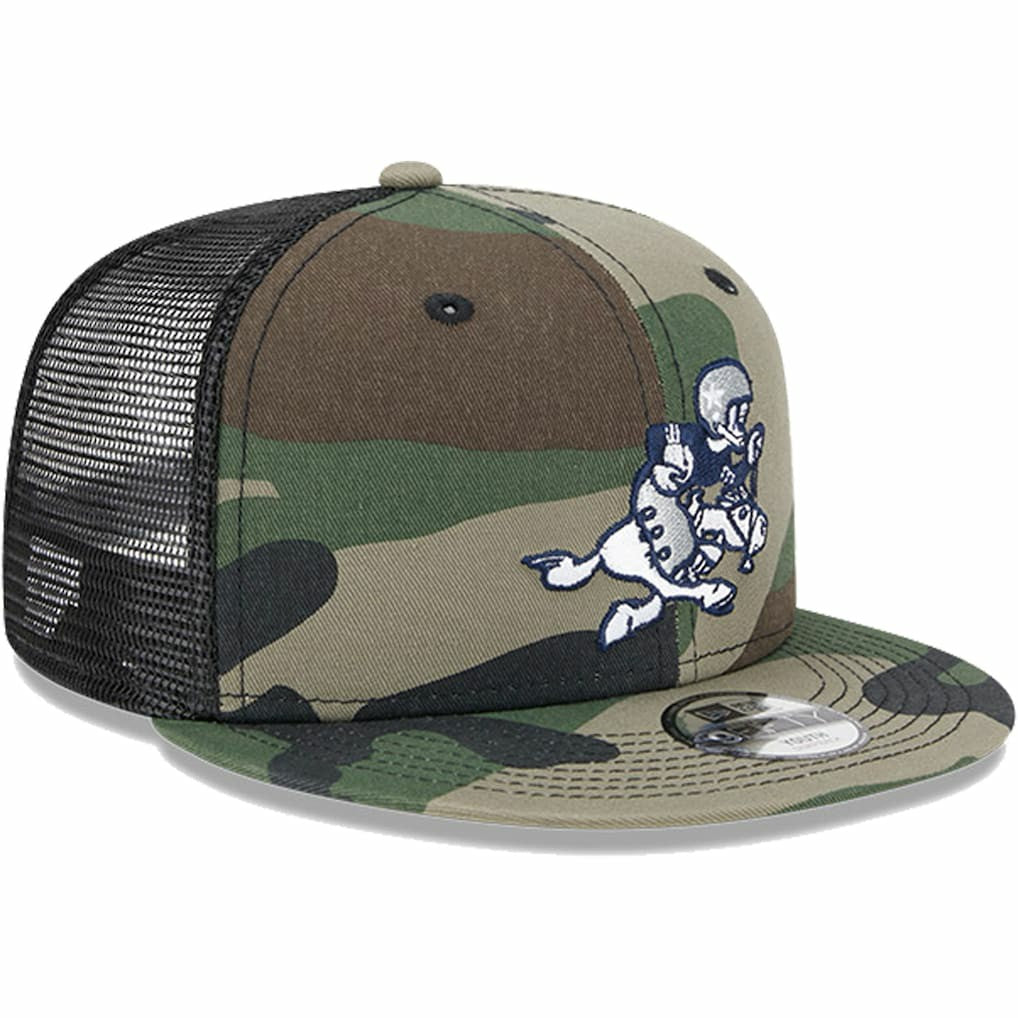 Dallas Cowboys New Era Youth Retro Joe Main Trucker 9FIFTY Snapback Hat