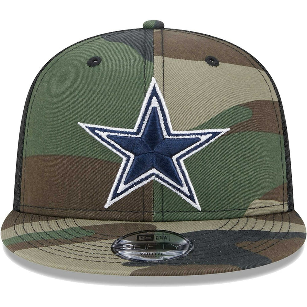 Dallas Cowboys New Era Youth Main Trucker 9FIFTY Snapback Hat