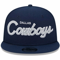Dallas Cowboys New Era Youth Main Script 9FIFTY Snapback Hat