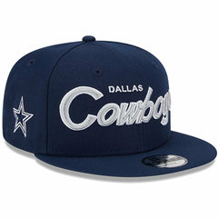Dallas Cowboys New Era Youth Main Script 9FIFTY Snapback Hat