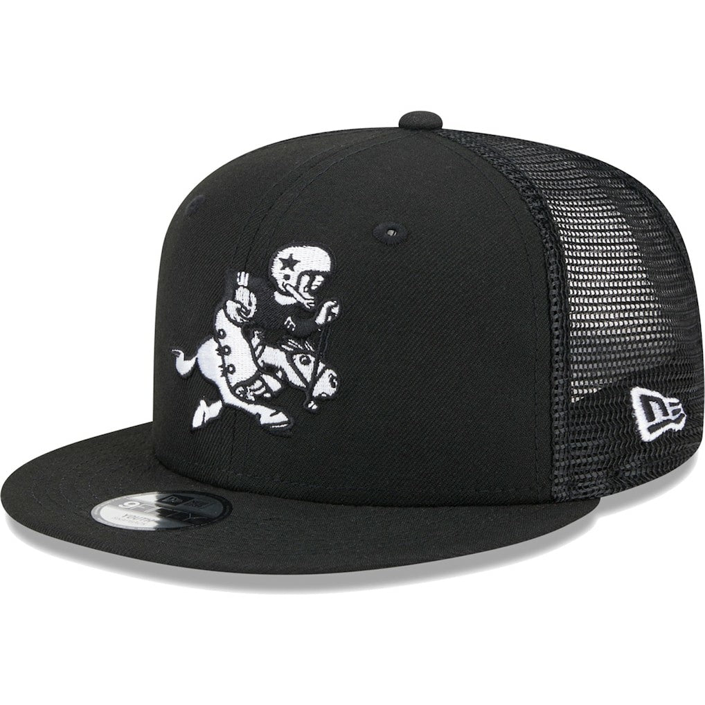Dallas Cowboys New Era Youth Retro Joe Main B-Dub 9FIFTY Trucker Adjustable Hat