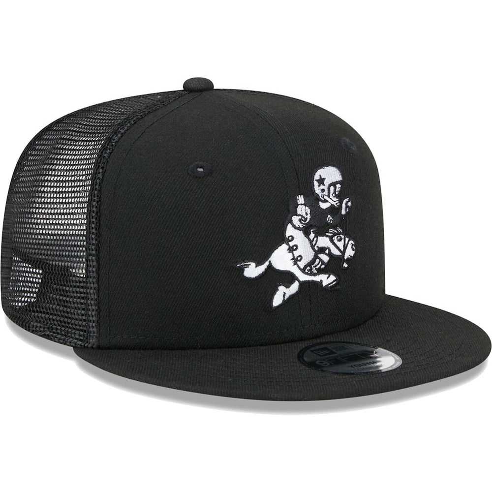 Dallas Cowboys New Era Youth Retro Joe Main B-Dub 9FIFTY Trucker Adjustable Hat