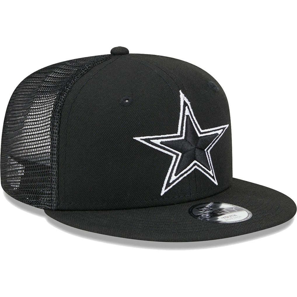 Dallas Cowboys New Era Youth Main B-Dub 9FIFTY Trucker Adjustable Hat