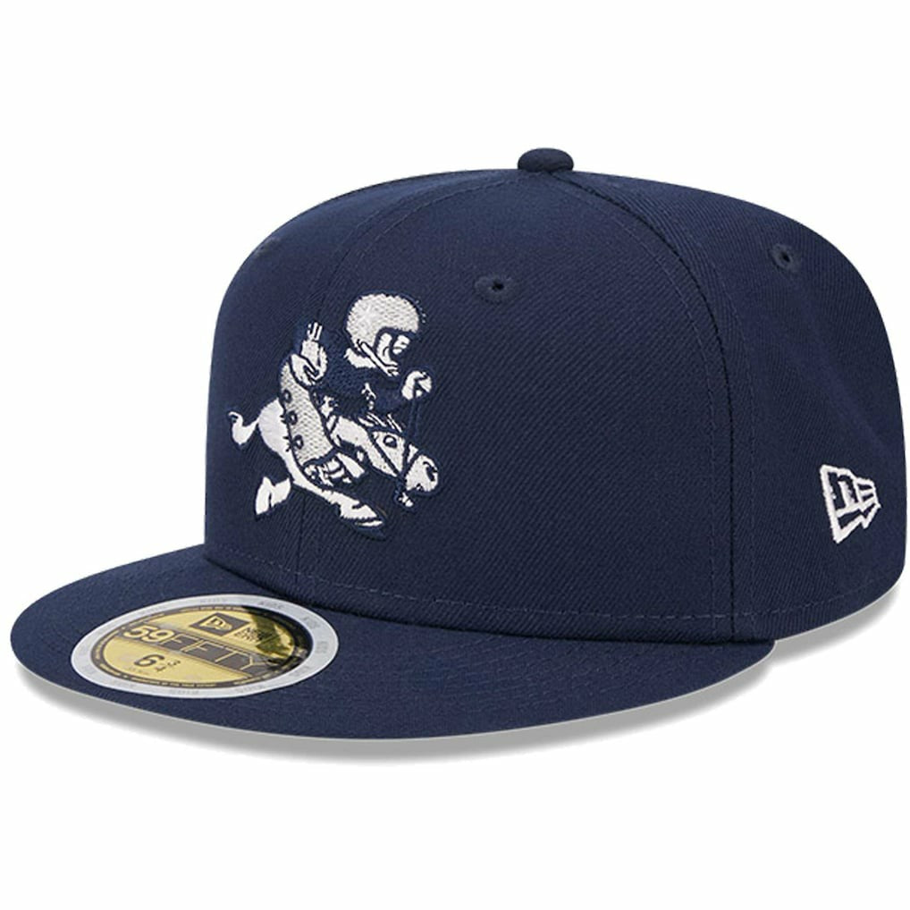 Dallas Cowboys New Era Youth 1966-69 Gridiron Classics Retro Joe Throwback Logo Main 59FIFTY Fitted Hat