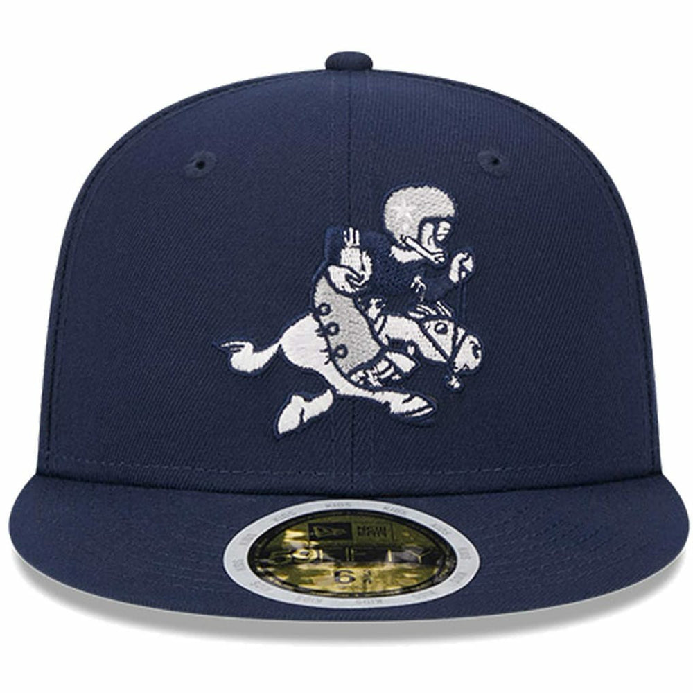 Dallas Cowboys New Era Youth 1966-69 Gridiron Classics Retro Joe Throwback Logo Main 59FIFTY Fitted Hat