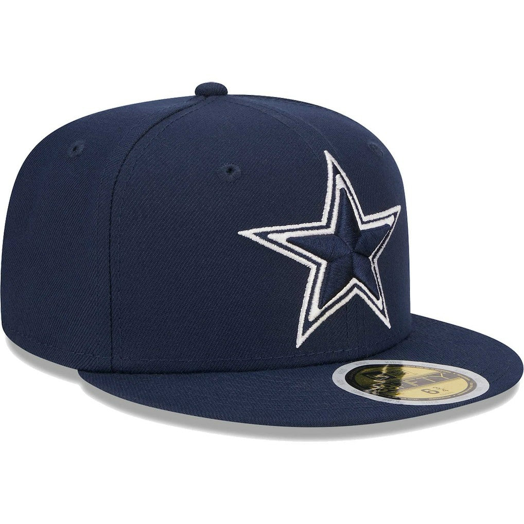Dallas Cowboys New Era Youth Main 59FIFTY Fitted Hat