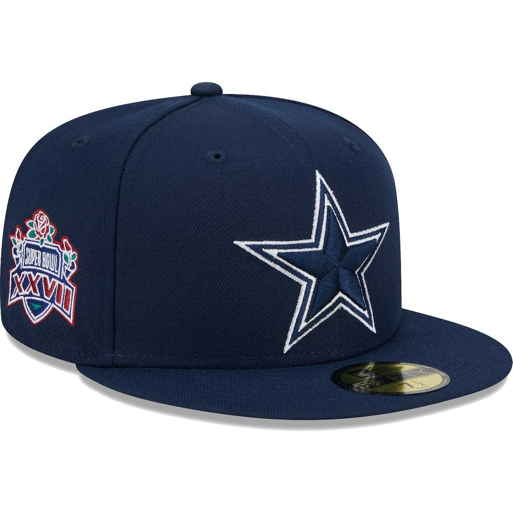 Dallas Cowboys New Era Main Patch 59FIFTY Fitted Hat