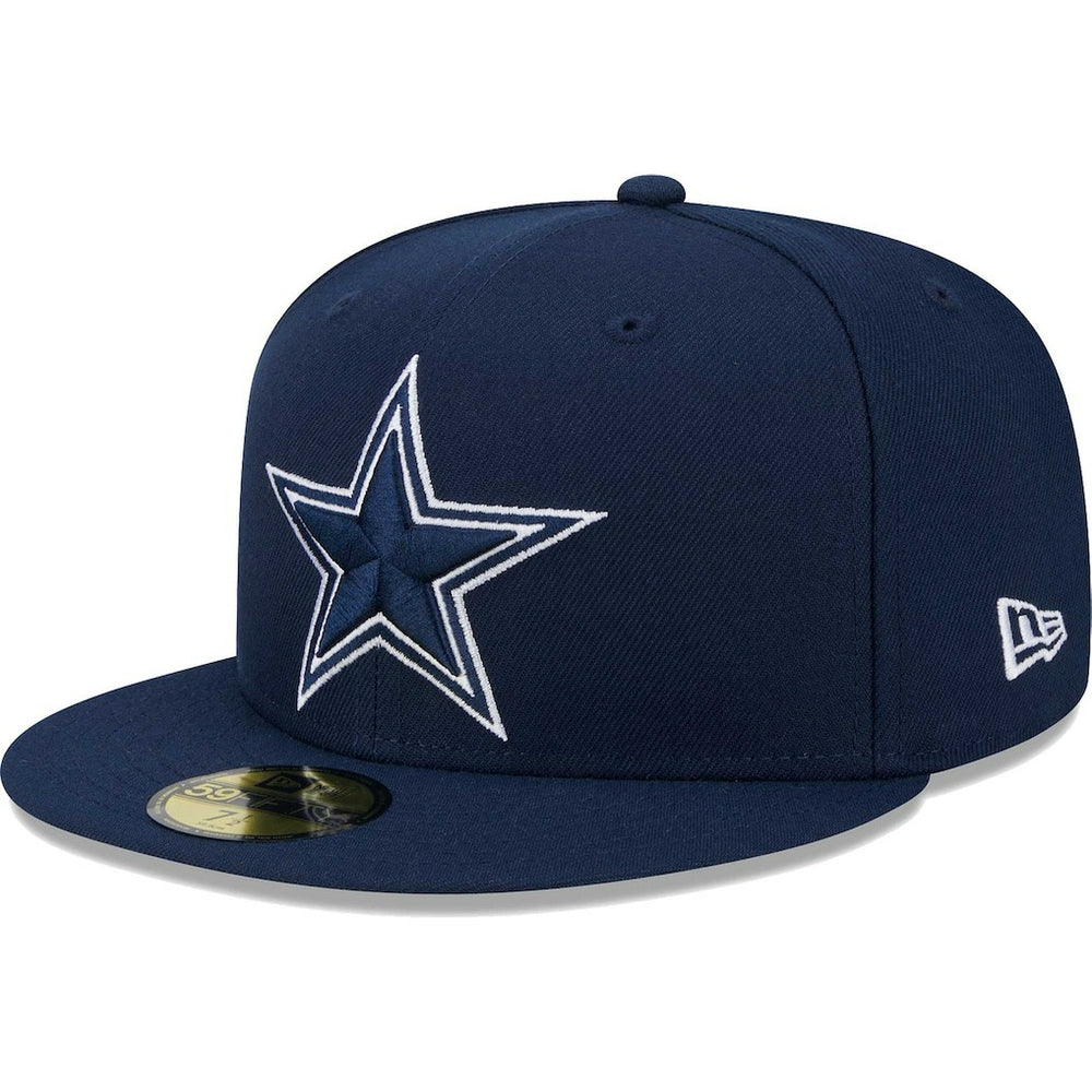 Dallas Cowboys New Era Main Patch 59FIFTY Fitted Hat