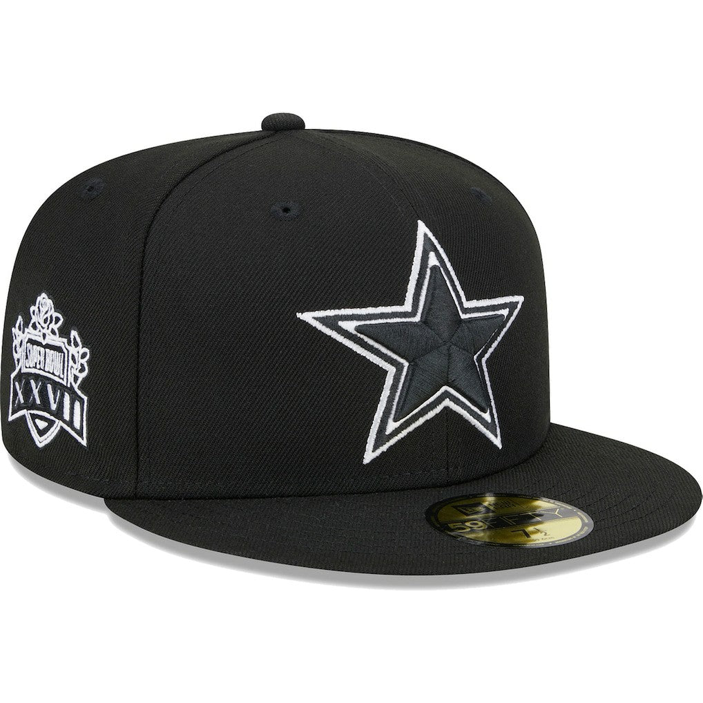 Dallas Cowboys New Era Main Patch 59FIFTY Fitted Hat
