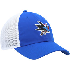 San Jose Sharks adidas Color Pop Trucker Adjustable Hat Outlet