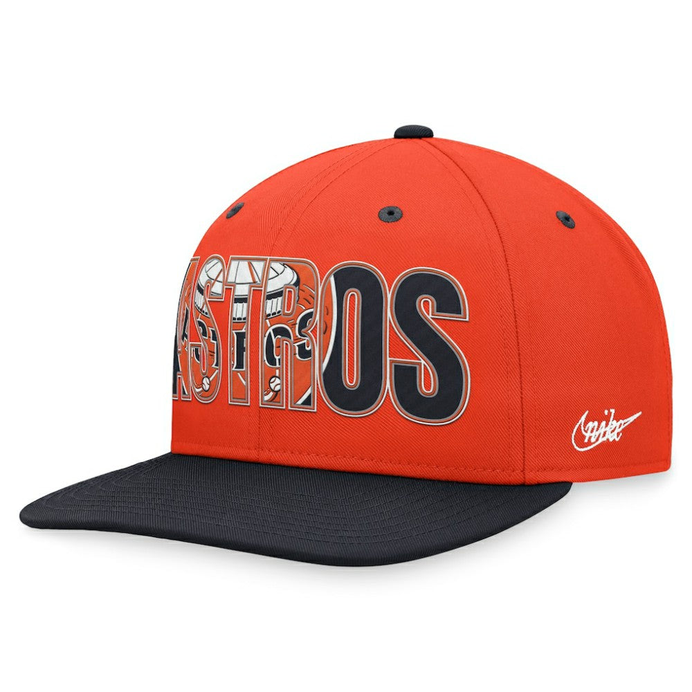 Houston Astros Nike Cooperstown Collection Pro Snapback Hat | MLB New