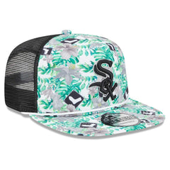 Chicago White Sox New Era Tropic Floral Golfer Lightly Structured Snapback Hat | MLB For sale