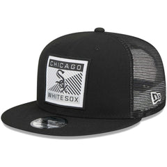 Chicago White Sox New Era Scratch Squared Trucker 9FIFTY Snapback Hat | MLB For sale