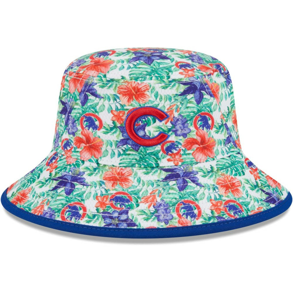 Chicago Cubs New Era Tropic Floral Bucket Hat | MLB Discount