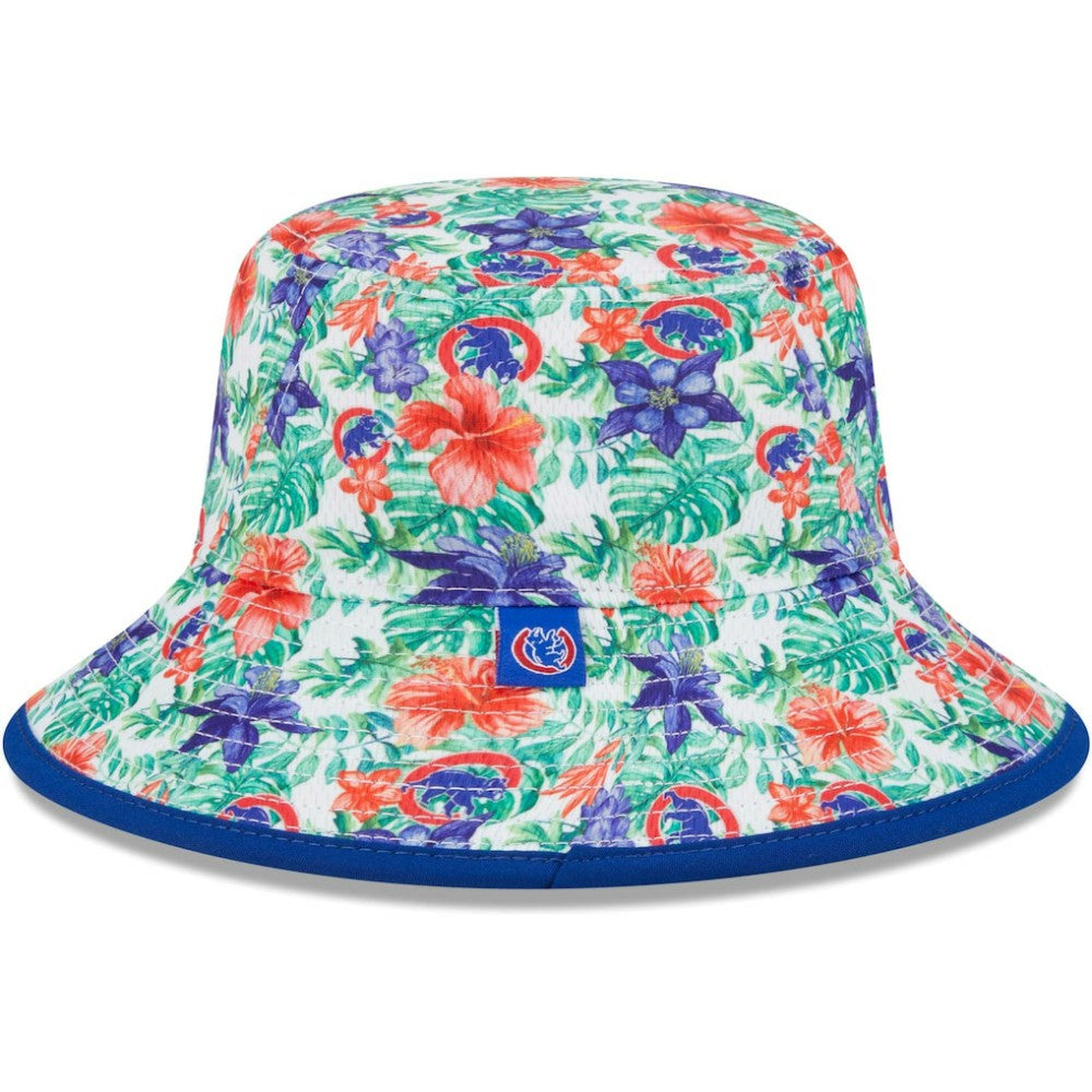 Chicago Cubs New Era Tropic Floral Bucket Hat | MLB Discount