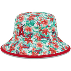 Los Angeles Angels New Era Tropic Floral Bucket Hat | MLB Online