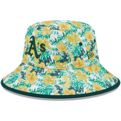 Athletics New Era Tropic Floral Bucket Hat | MLB Near me