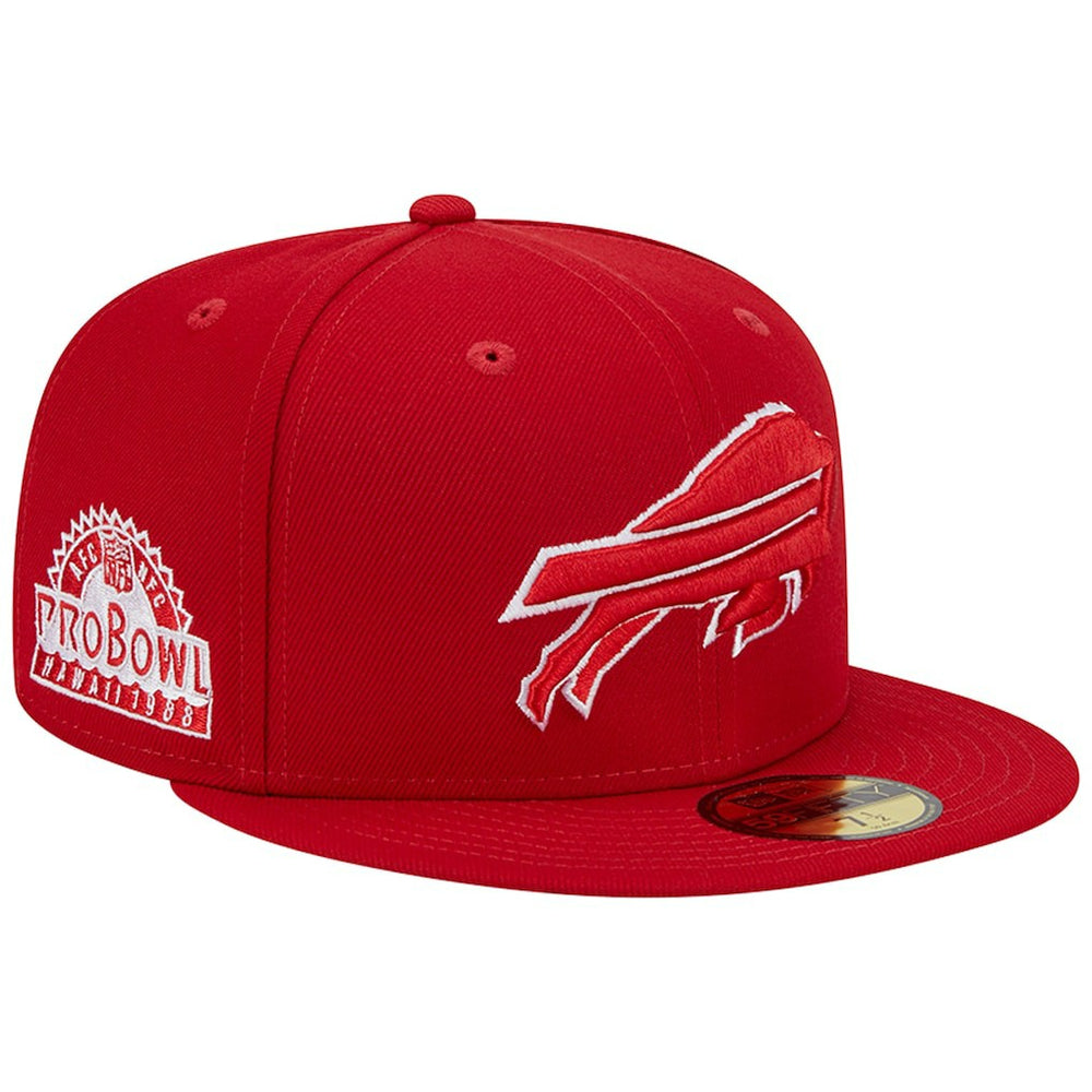 Buffalo Bills New Era 1998 Hawaii Pro Bowl Main Patch 59FIFTY Fitted Hat