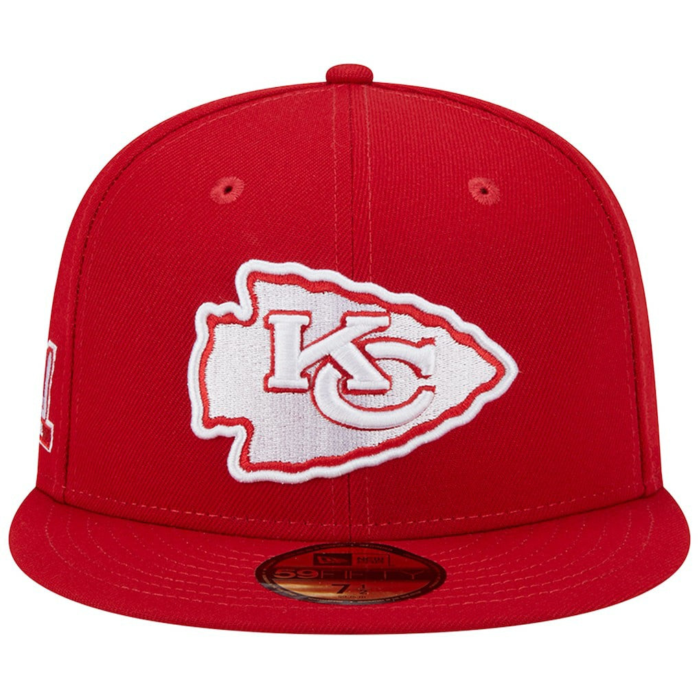 Kansas City Chiefs New Era Super Bowl LIV Main Patch 59FIFTY Fitted Hat