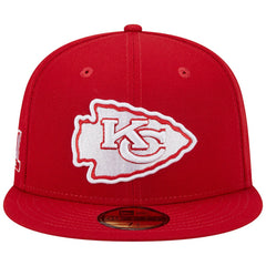 Kansas City Chiefs New Era Super Bowl LIV Main Patch 59FIFTY Fitted Hat