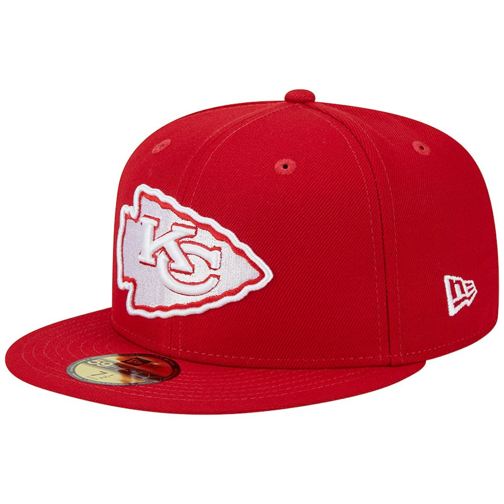 Kansas City Chiefs New Era Super Bowl LIV Main Patch 59FIFTY Fitted Hat