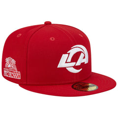 Los Angeles Rams New Era 1990 Hawaii Pro Bowl Main Patch 59FIFTY Fitted Hat