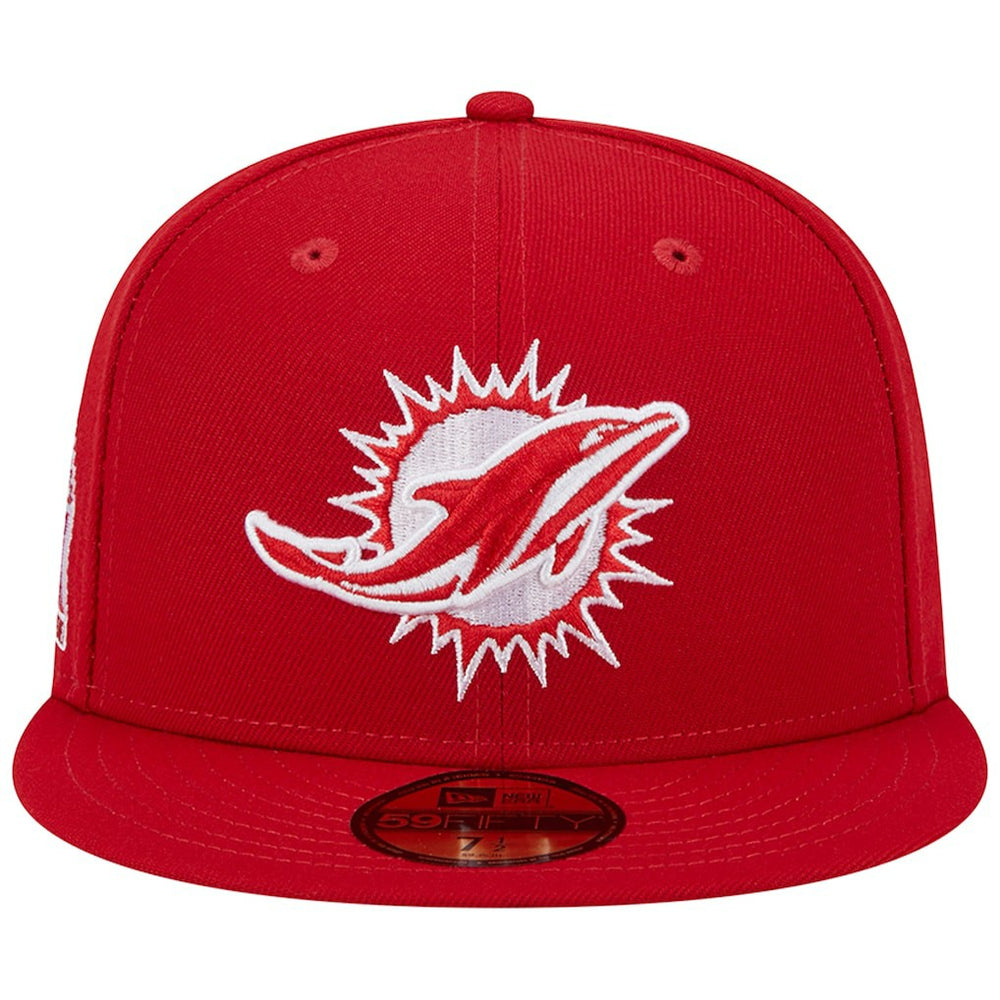 Miami Dolphins New Era 1993 Hawaii Pro Bowl Main Patch 59FIFTY Fitted Hat