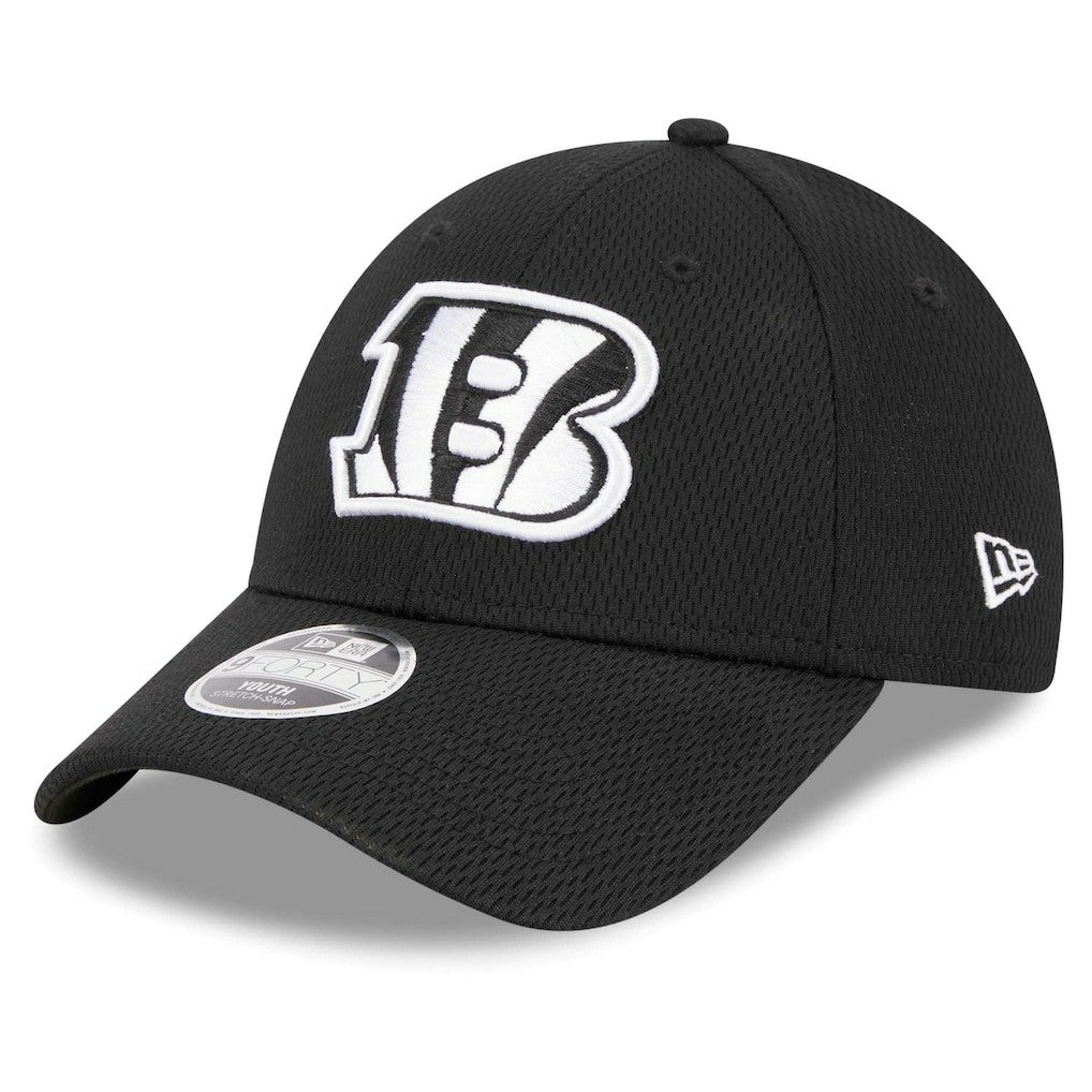 Cincinnati Bengals New Era Youth Main B-Dub 9FORTY Adjustable Hat