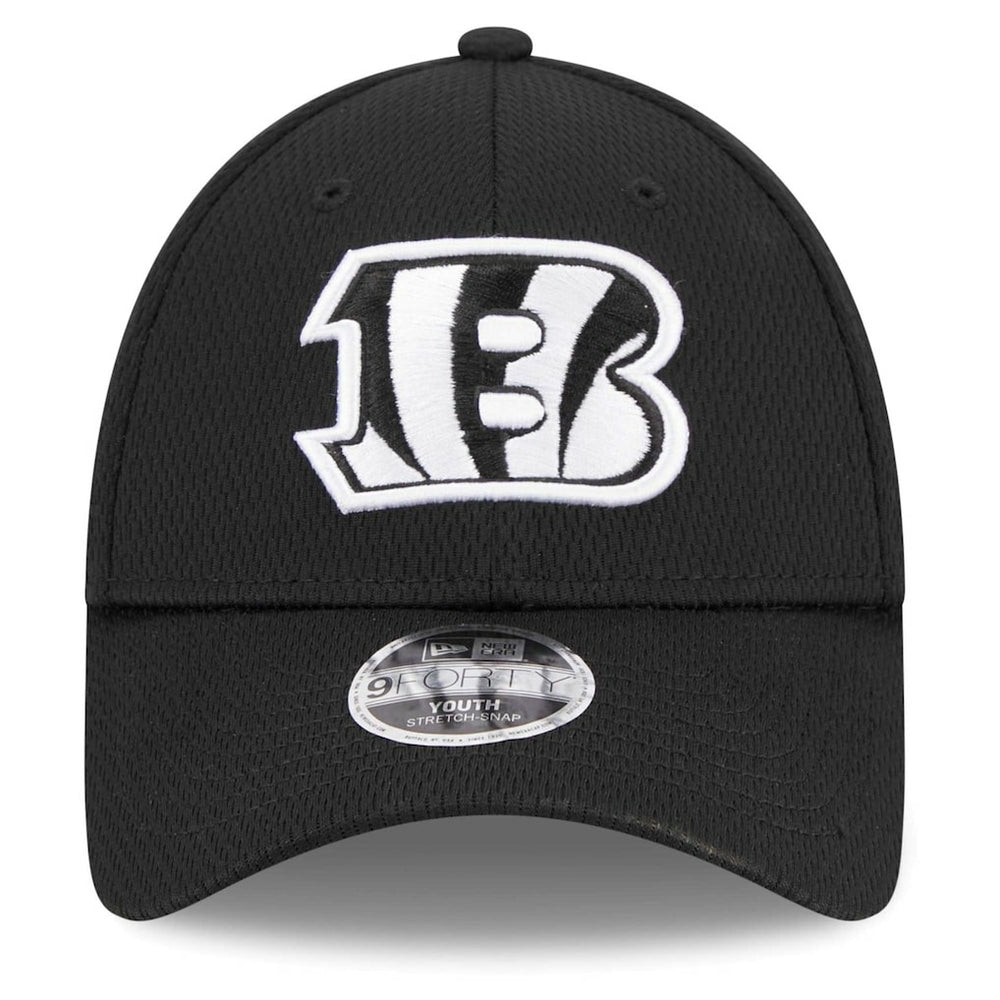 Cincinnati Bengals New Era Youth Main B-Dub 9FORTY Adjustable Hat