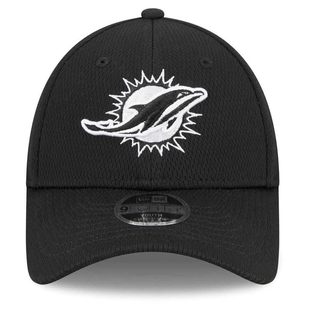 Miami Dolphins New Era Youth Main B-Dub 9FORTY Adjustable Hat