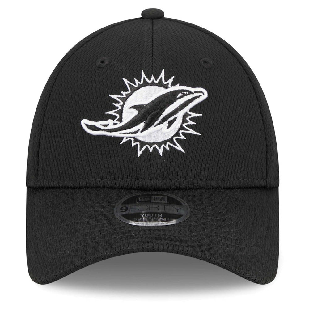 Miami Dolphins New Era Youth Main B-Dub 9FORTY Adjustable Hat