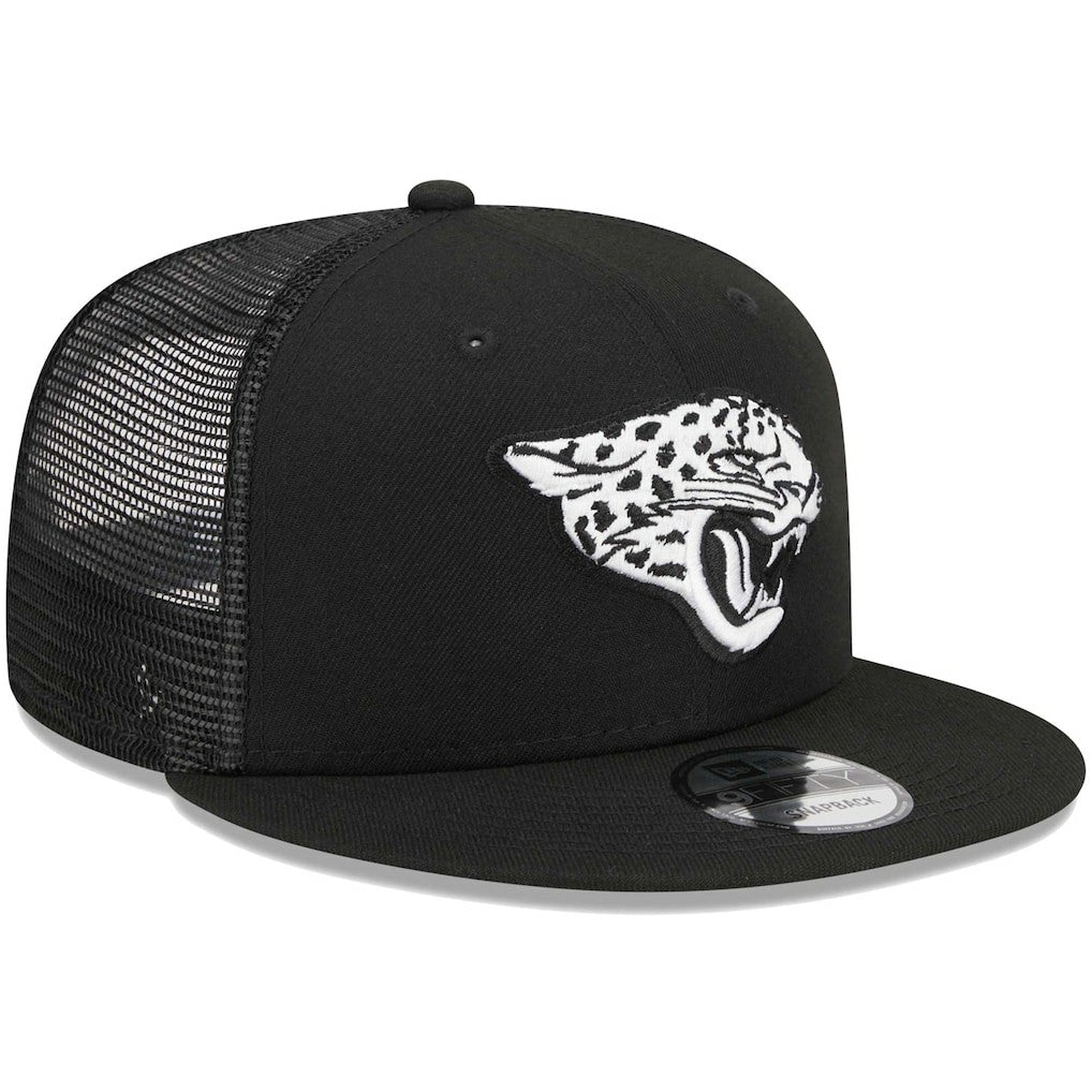 Jacksonville Jaguars New Era Main Trucker 9FIFTY Snapback Hat