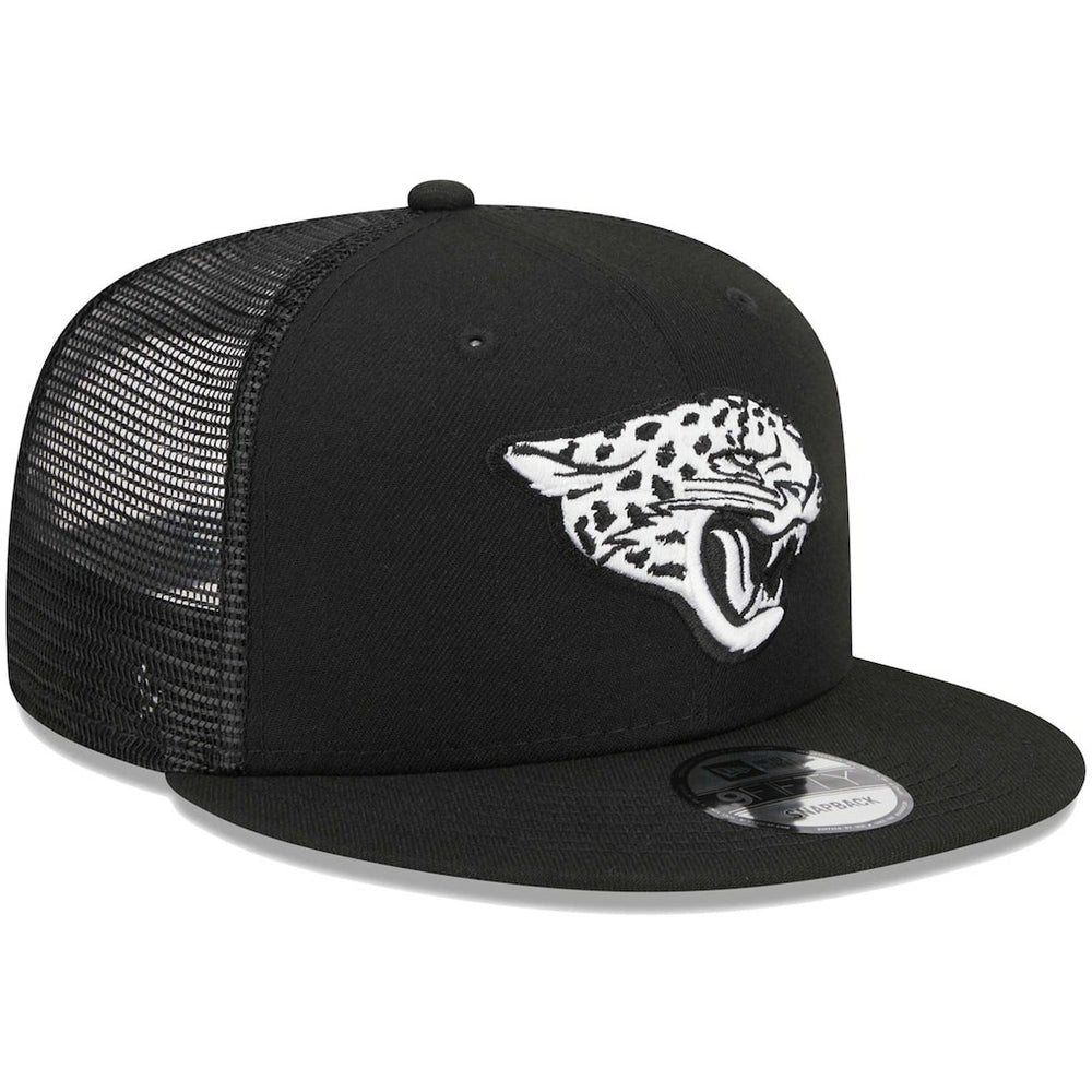 Jacksonville Jaguars New Era Main Trucker 9FIFTY Snapback Hat