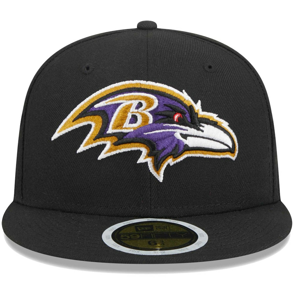 Baltimore Ravens New Era Youth Main 59FIFTY Fitted Hat
