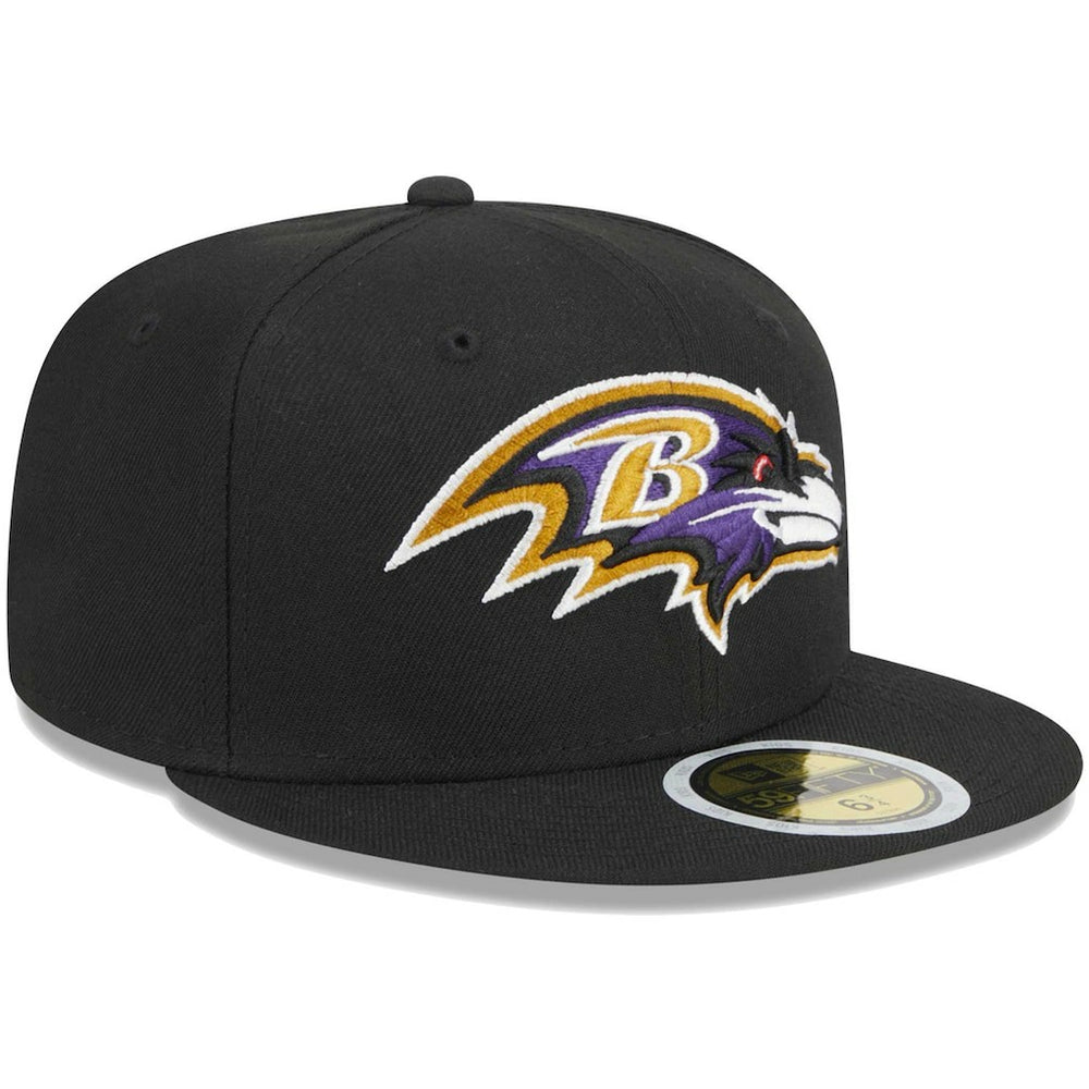 Baltimore Ravens New Era Youth Main 59FIFTY Fitted Hat