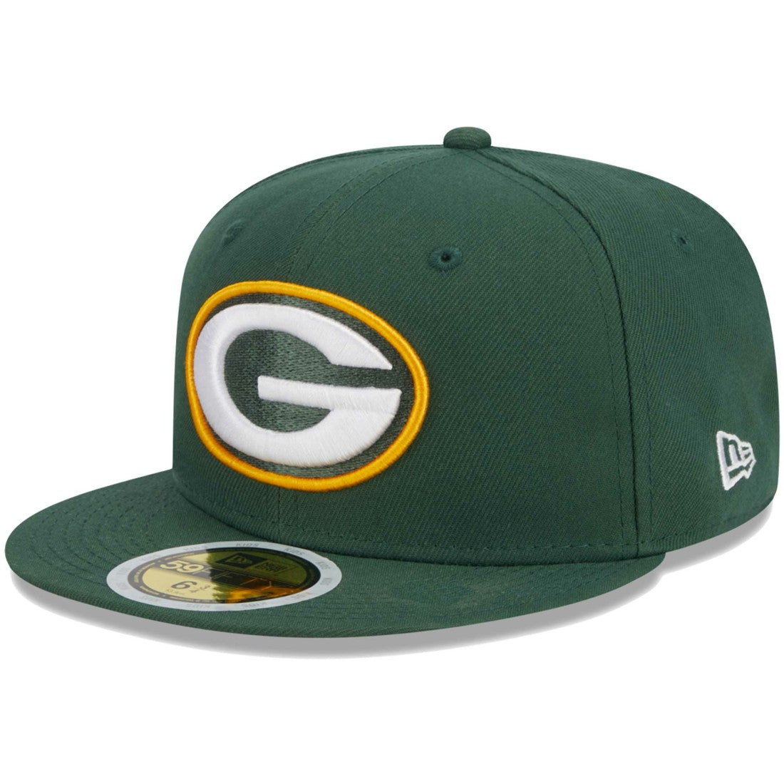 Green Bay Packers New Era Youth Main 59FIFTY Fitted Hat