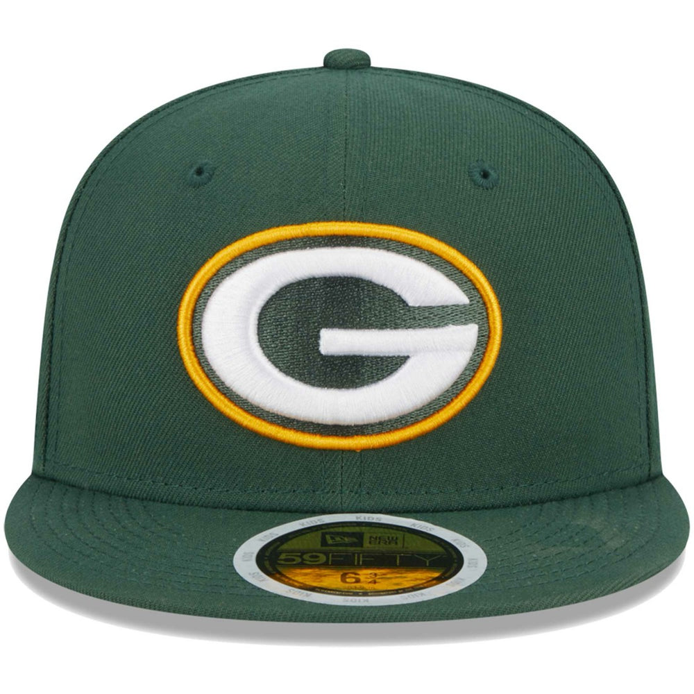 Green Bay Packers New Era Youth Main 59FIFTY Fitted Hat