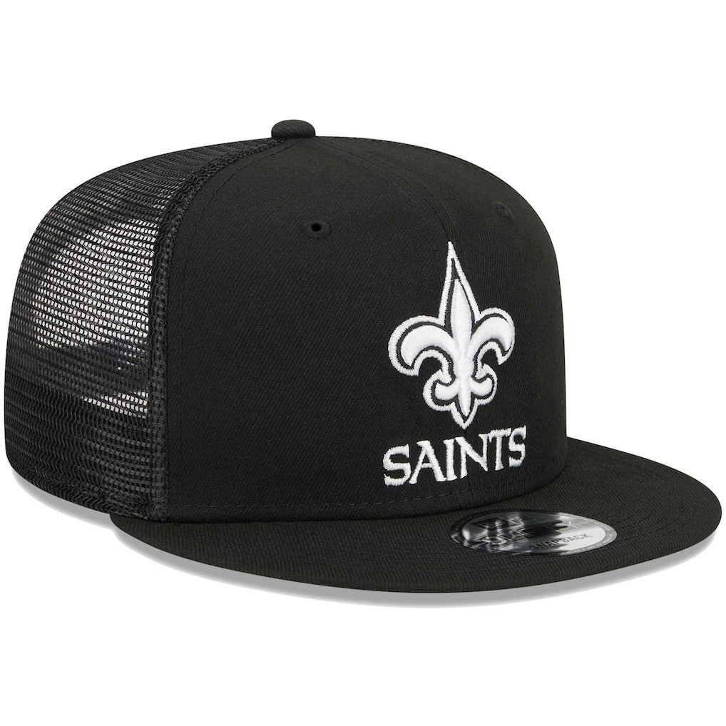 New Orleans Saints New Era Main Trucker 9FIFTY Snapback Hat