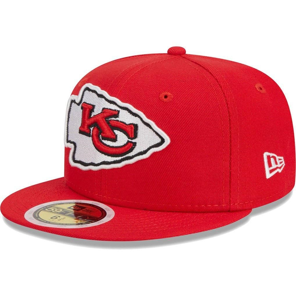 Kansas City Chiefs New Era Youth Main 59FIFTY Fitted Hat